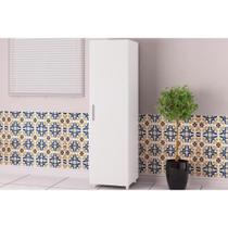 Armário Sapateira Solteiro ASM180 c/ 1 Porta Branco - Movelbento Armário Sapateira Solteiro ASM180 c/ 1 Porta Branco - Movelbento