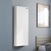 Armário Sapateira Utilitário 1 Porta Branco Carraro Armário Sapateira Utilitário 1 Porta Branco Carraro