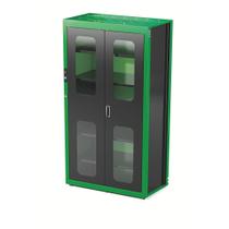 Armário Smart System Com Visores Para Ferramentas Com 2 Portas E 5 Prateleiras Tramontina Pro Verde Tramontina Armário Smart System Com Visores Para Ferramentas Com 2 Portas E 5 Prateleiras Tramontina Pro Verde Tramontina