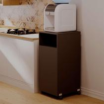 Armario Suporte Bujão de Gás para Cozinha Preto com Rodinhas Armario Suporte Bujão de Gás para Cozinha Preto com Rodinhas