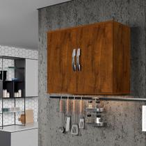 Armário Suspenso 2 Portas (Cozinha, Lavanderia - MultiUso) - Amêndoa