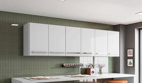 Armario Suspenso de Parede Branco Maldivas Brienza Movelaria