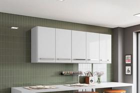 Armario Suspenso de Parede Branco Santorini Brienza Movelaria