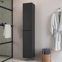 Armário Suspenso Multiuso para Banheiro 30cm com 2 Portas Bergamo