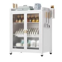 Armario Talheres De Aço Bancada Escorredor De Prato Organizaçao Louca De Cozinha Com 2 Porta