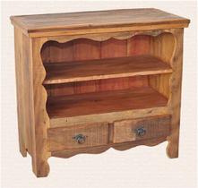 Armário Toalheiro Balcão Arcais 80cm 2 Gavetas 2 Prateleiras Madeira de Demolição Natural