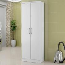Armário Utilitário Multiuso 2 Portas Branco Carraro Armário Utilitário Multiuso 2 Portas Branco Carraro