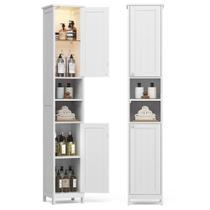 Armário VASAGLE UBBC566W02 170x30x30cm com Luzes Armário VASAGLE UBBC566W02 170x30x30cm com Luzes