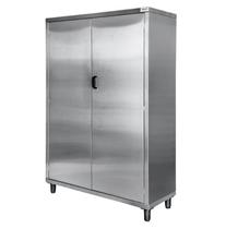 Armário Vertical AV Aço Inox 304 83x35x180cm Evolução Inox AV304