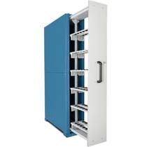 Armário vertical com 72 suportes para cones Iso 40 - AM-98