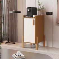 Armário Vertical Poseidon Slim Com Porta E Pés De Madeira Para Escritório Cedro/Off Armário Vertical Poseidon Slim Com Porta E Pés De Madeira Para Escritório Cedro/Off
