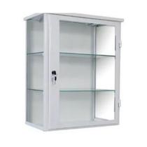 Armário vitrine de parede 1 porta veterinário