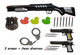 Armas de brinquedo arminha pistola lança dardos projéteis