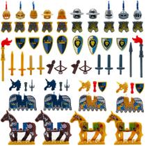Armas medievais e acessórios Knights Block Toy MIUTRUE Armas medievais e acessórios Knights Block Toy MIUTRUE