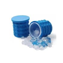 Armazenamento de balde de gelo de silicone para 120 cubos de gelo