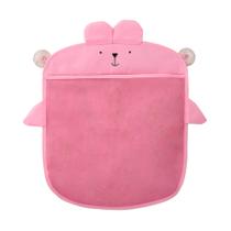 Armazenamento de brinquedos de banho Surakey Kids, Toddlers, Baby Organizer, rosa
