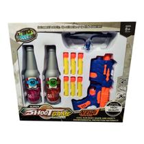 Arminha Brinquedo Lança Dardo Pistola Com Alvo Shoot Game Arminha Brinquedo Lança Dardo Pistola Com Alvo Shoot Game