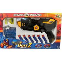 Arminha Dart Z Blaster C/ Bolinhas Em Gel E Dardos Tipo Nerf