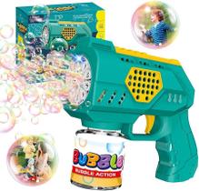 Arminha De Bolhas De Sabão Bubble Gun