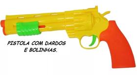 Arminha De Brinquedo Com Dardos E Bolinhas Lançador prejéteis Arminha De Brinquedo Com Dardos E Bolinhas Lançador prejéteis