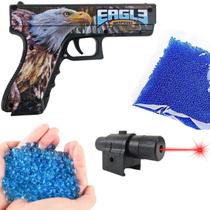 Arminha De Gel Eagle Semi Automática C/ Laser CBS0124 - Castela