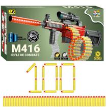 Arminha Elétrica de Dardos tipo Nerf Brinquedo Lançador Automático +100 Dardos Espuma Arminha Elétrica de Dardos tipo Nerf Brinquedo Lançador Automático +100 Dardos Espuma