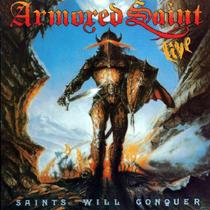 Armored Saint Saints Will Conquer Live CD (Slipcase) - Marquee Records