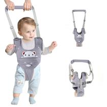 Arnês de caminhada para bebês, portátil, ajustável, Kids Walker Helper Assistant, cinto para aprender, ferramenta de treinamento de caminhada, asa de caminhada, cinza Arnês de caminhada para bebês, portátil, ajustável, Kids Walker Helper Assistant, cinto para aprender, ferramenta de treinamento de caminhada, asa de caminhada, cinza