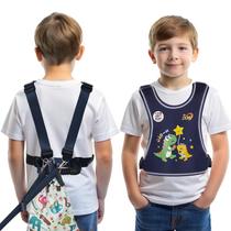 Arnês de segurança JXM Autism Colete com refletor e coleira 3-6Y Arnês de segurança JXM Autism Colete com refletor e coleira 3-6Y