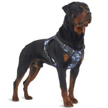 Arnês de treinamento para cães AUROTH Tactical No Pull Reflective Blue