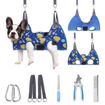 Arnés Hamaca para Aseo de Perros y Gatos PAWCHIE Azul Marino
