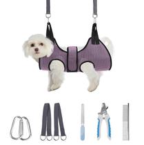 Arnés Hamaca para Grooming de Perros y Gatos PAWCHIE Rosa XS