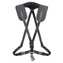 Arnês Neotech Super Black para saxofone alto e tenor Arnês Neotech Super Black para saxofone alto e tenor
