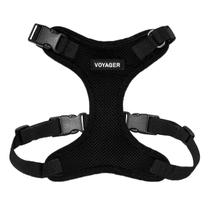 Arnês para animais de estimação Best Pet Supplies Voyager Step-in Lock Black M Arnês para animais de estimação Best Pet Supplies Voyager Step-in Lock Black M