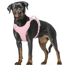 Arnês para cães BARKBAY No Pull Air Mesh Reflective XL Baby Pink