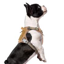 Arnês para cães BUMBIN Tactical No Pull para cães pequenos Brown S Arnês para cães BUMBIN Tactical No Pull para cães pequenos Brown S