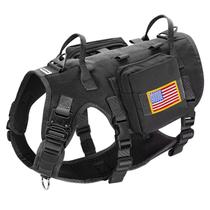 Arnês para cães Forestpaw Tactical com alça para cães médios