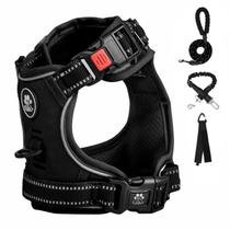 Arnês para cães FURRYFECTION Reflective Oxford para cães pequenos, médios e grandes Arnês para cães FURRYFECTION Reflective Oxford para cães pequenos, médios e grandes