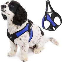 Arnês para cães Gooby Escape Free Easy Fit Blue para cães pequenos