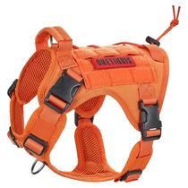 Arnês para cães OneTigris Tactical No-Pull Service Orange S