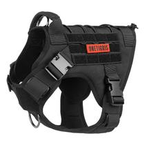 Arnês para cães OneTigris Tactical para cães grandes Black XL