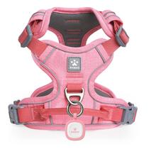 Arnês para cães Pawaii Mimi rosa pequeno, sem puxar, ajustável
