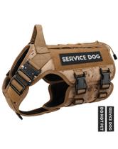 Arnês para cães PETNANNY Tactical Service Dog Vest Desert Camo
