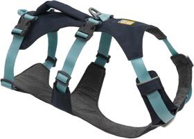 Arnês para cães RUFFWEAR Flagline, leve, reflexivo, basalto, cinza Arnês para cães RUFFWEAR Flagline, leve, reflexivo, basalto, cinza