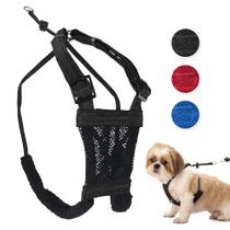 Arnês para cães Sporn Extra Small No Pull Black Nylon Mesh Arnês para cães Sporn Extra Small No Pull Black Nylon Mesh