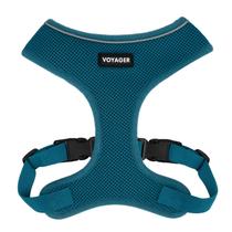 Arnês para cães Voyager Aerolite No Pull Mesh com costura leve, macia, respirável, reflexiva e alças ajustáveis para caminhar, correr, treinar, ser pesado e durável turquesa, XS