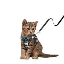 Arnês para gatos WONNABUY XXS, respirável e macio com laço em forma de sino