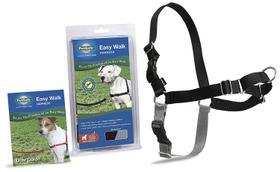 Arnês PetSafe Easy Walk S/M para cães pretos