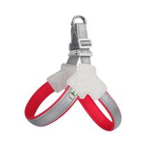 Arnês Refletivo Ajustável Para Animais De Estimação, Cinta Peitoral Respirável Com Anel Em D Para