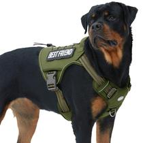 Arnês tático para cães AUROTH para cães pequenos, médios e grandes Arnês tático para cães AUROTH para cães pequenos, médios e grandes